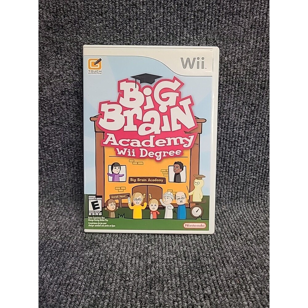Wii Big Brain Academy: Wii Degree - Nintendo  Wii Game